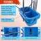 16-Hole Plastic Paint Brush Cleaner Washer & Paint Brush Holder with Palette Lid for Acrylic, Watercolor & Oil Paints